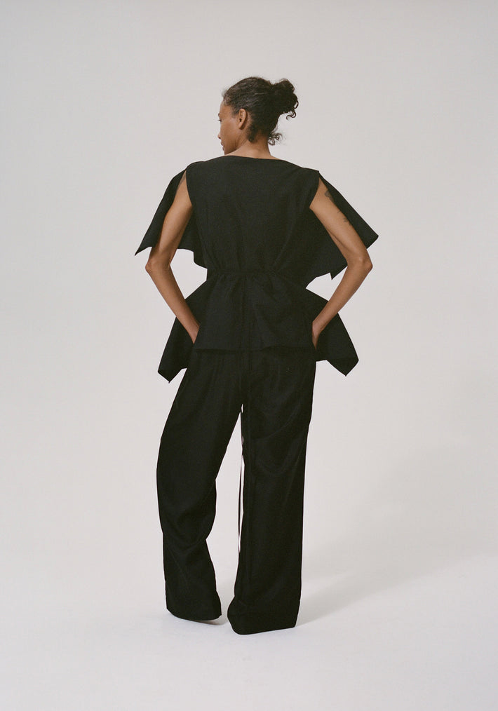 Oranda no Kazaguruma top | black