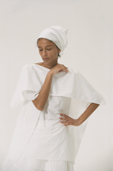 Oranda no Kazaguruma top | optic white