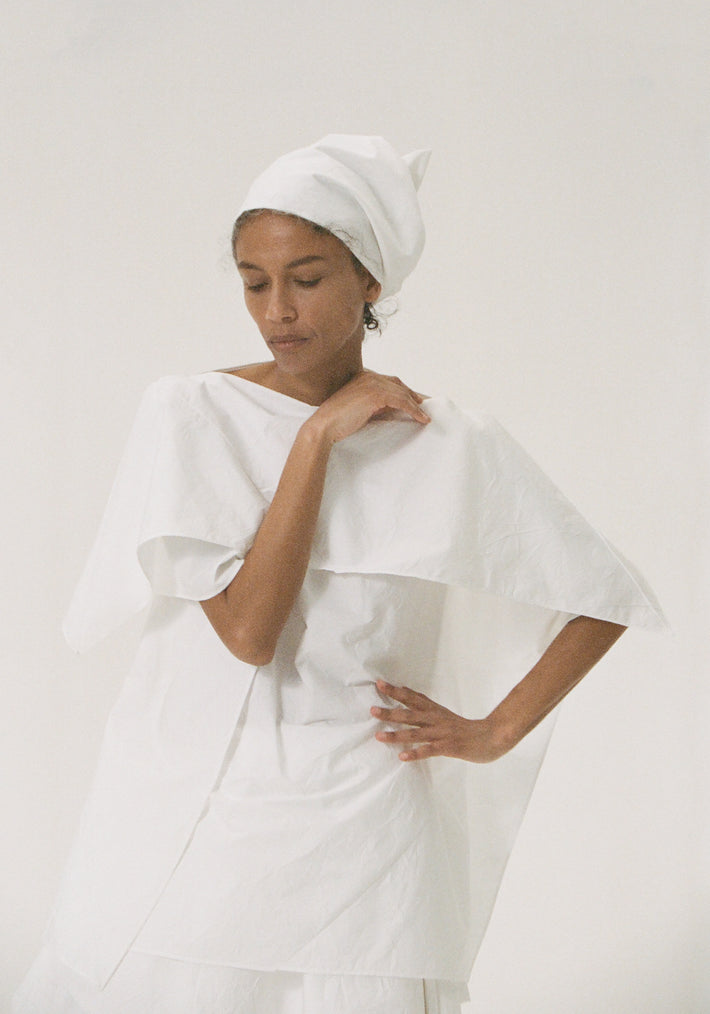 Oranda no Kazaguruma top | optic white