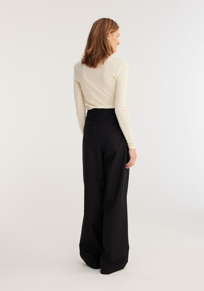 Fine merino long sleeve | off-white