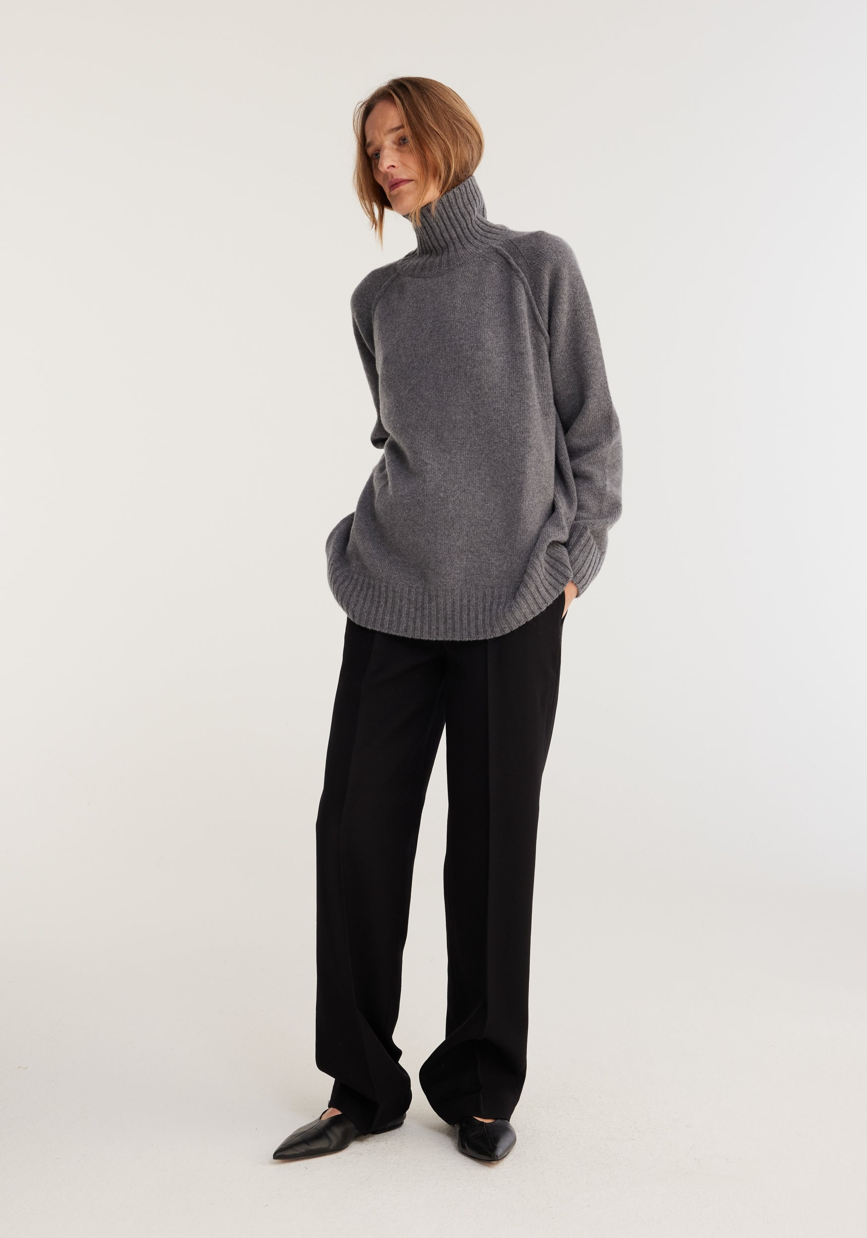 Wool cashmere turtleneck Rohe