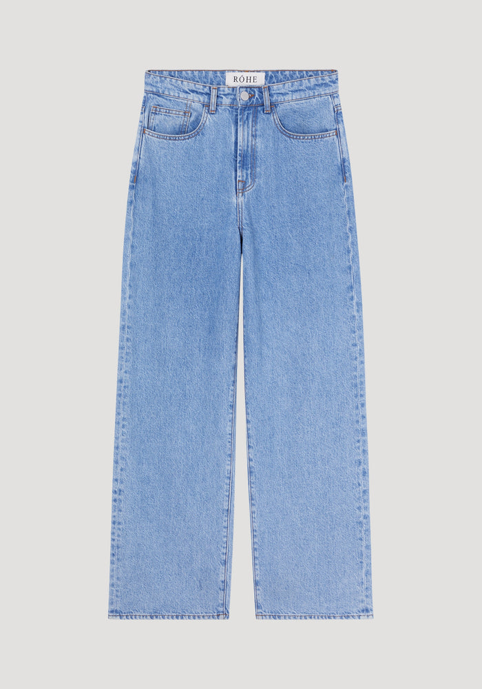 Signature baggy fit denim | denim blue