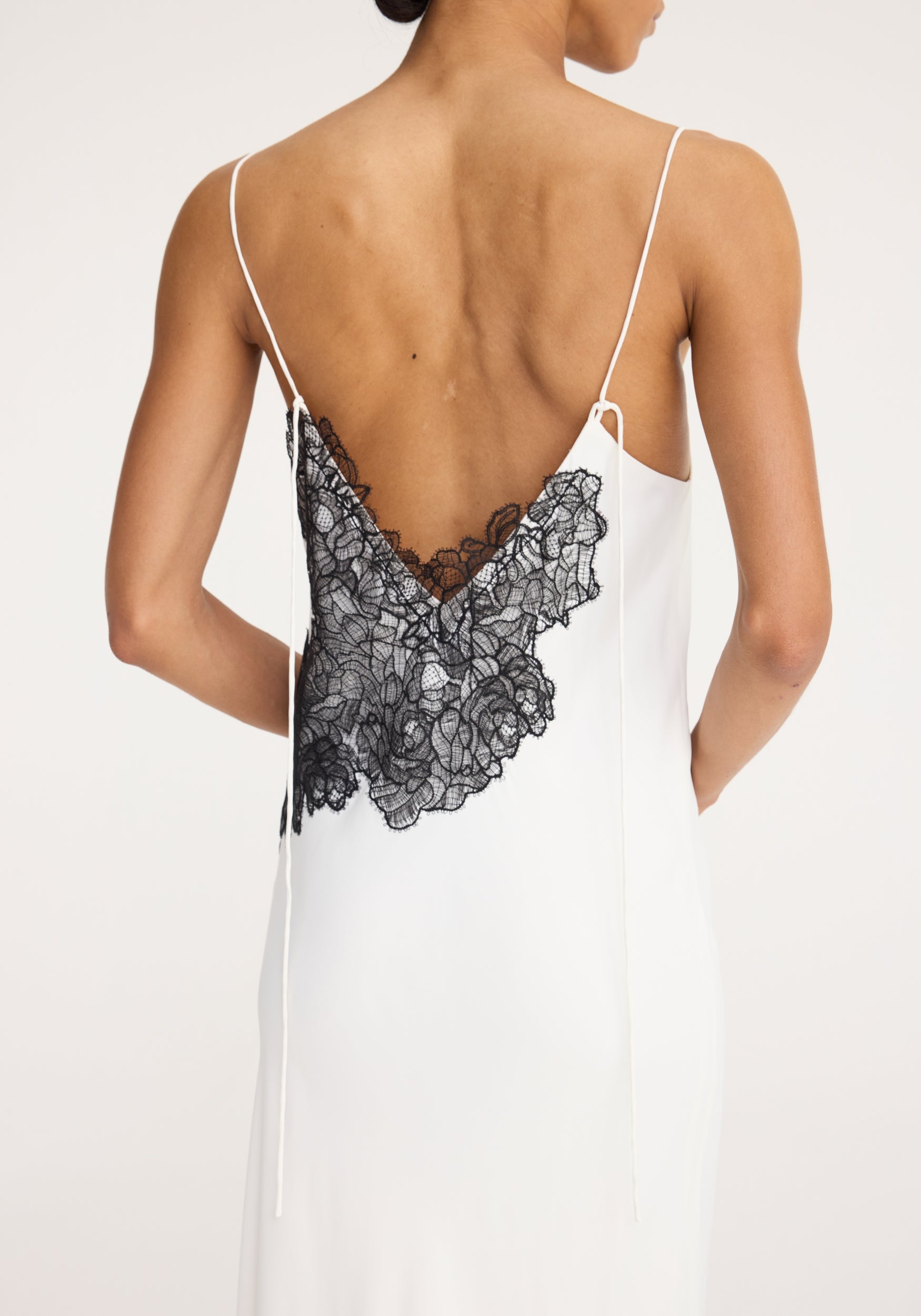 Fashion lace slip dress