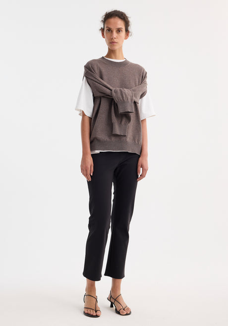 Cigarette scuba trousers | black