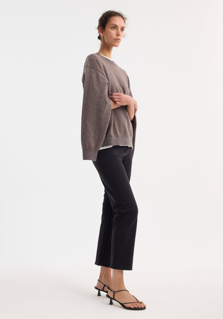 Cigarette scuba trousers | black