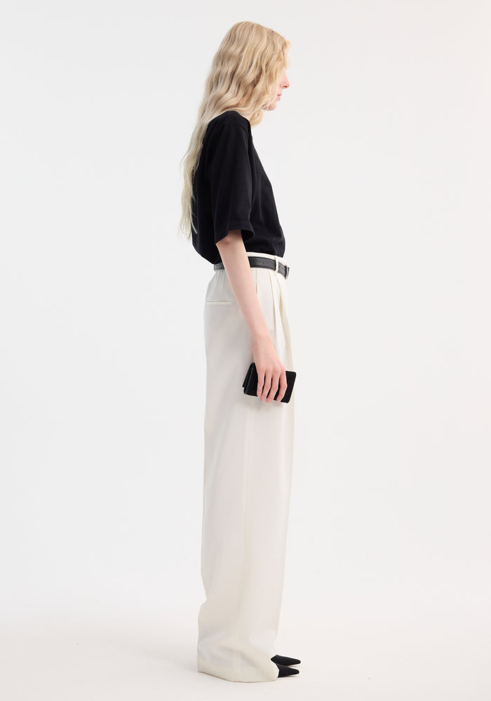 Oversized cotton t-shirt | black