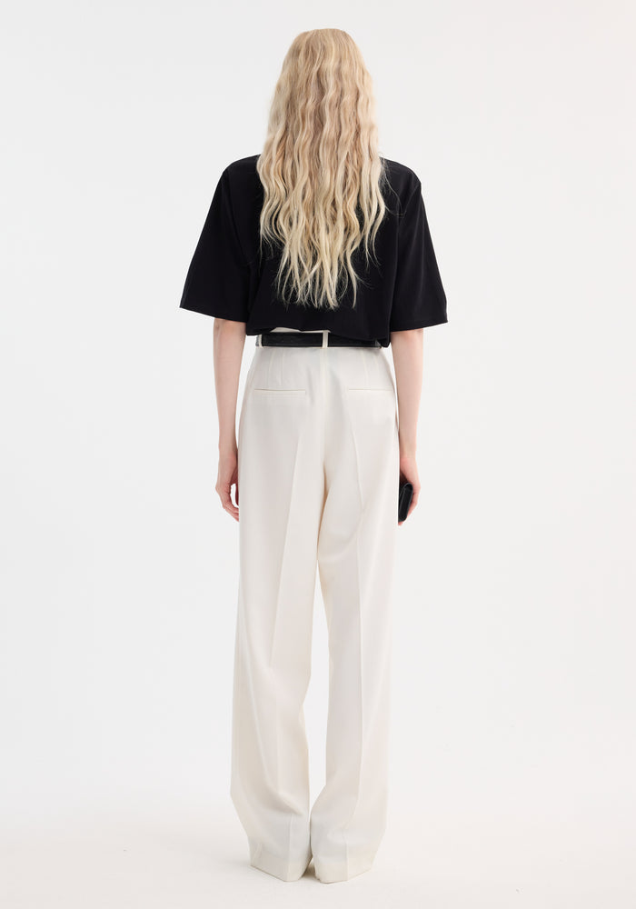 Oversized cotton t-shirt | black