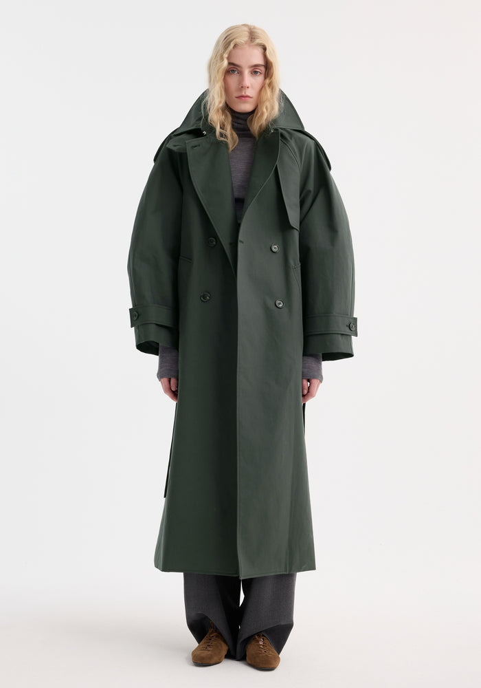 Oversized classic trench | storm