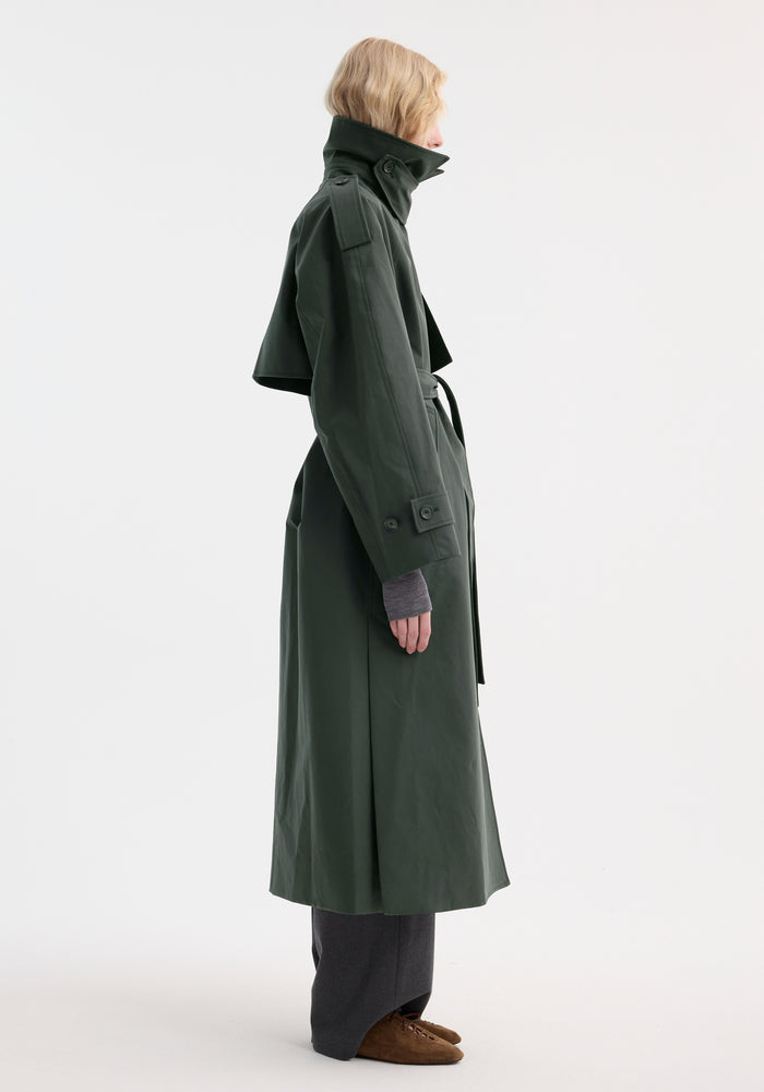 Oversized classic trench | storm