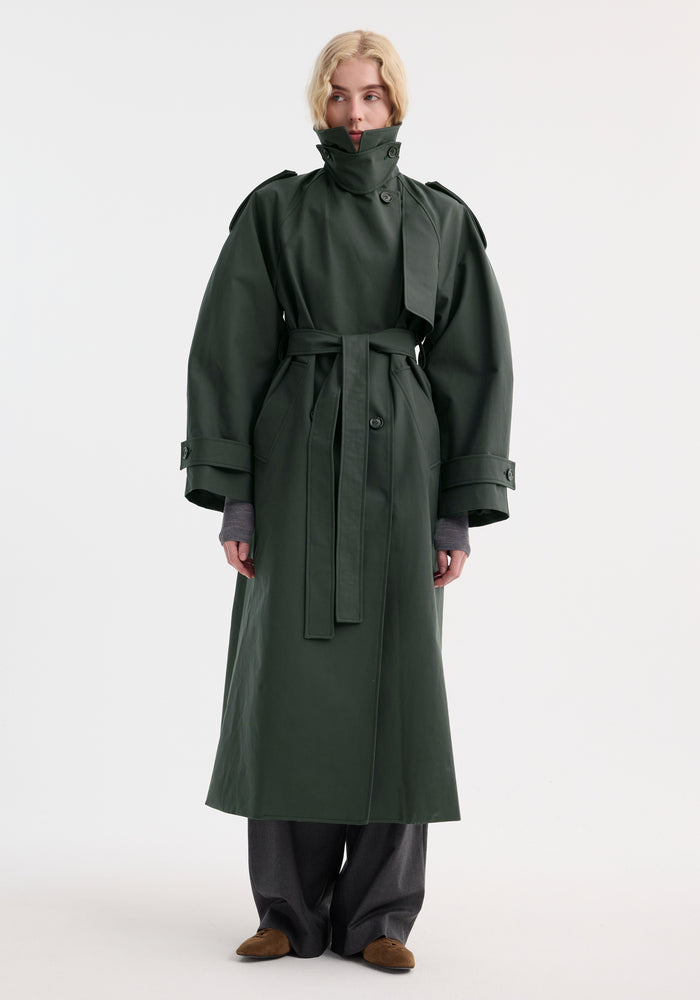 Oversized classic trench | storm