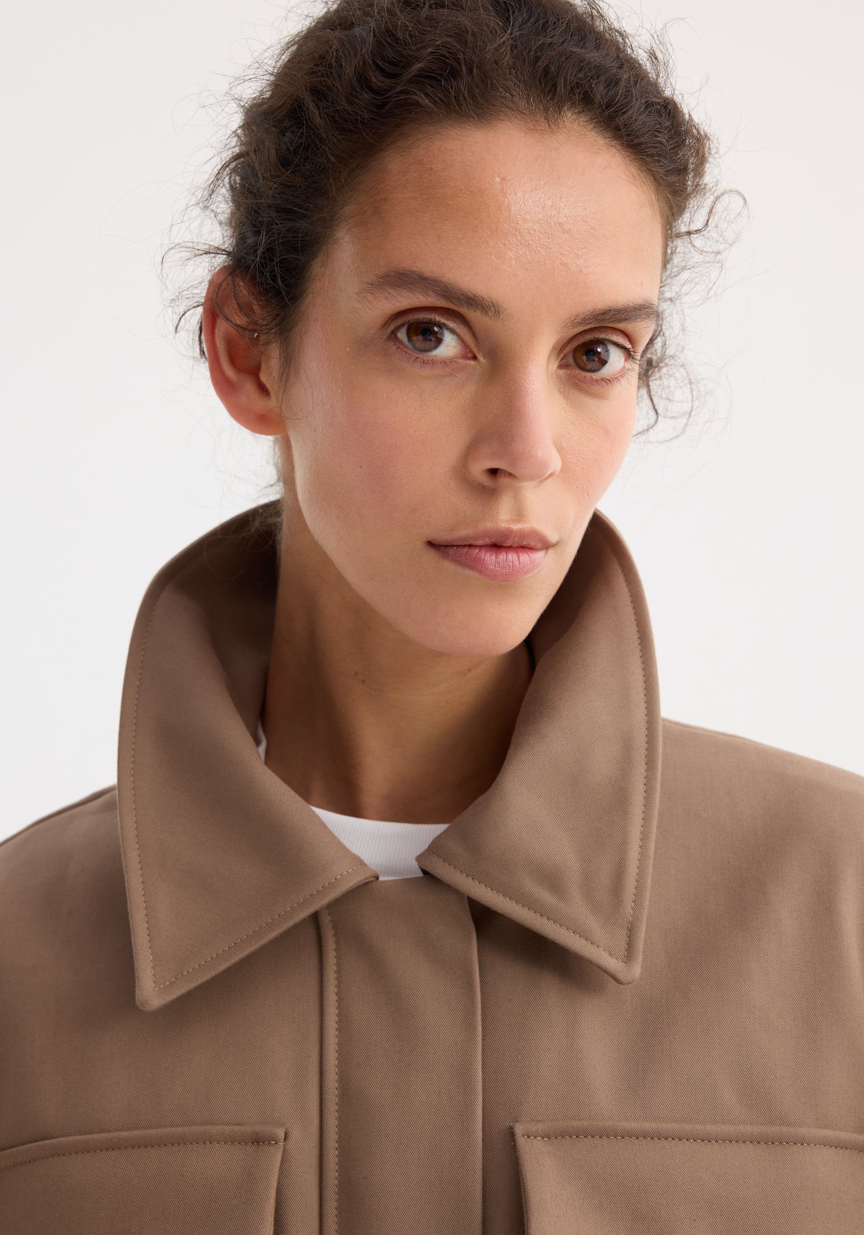 ジャケット ROHE FIELD JACKET WITH WAIST ADJUSTER (416 11 011 245 453) Field jacket with waist adjuster– Róhe