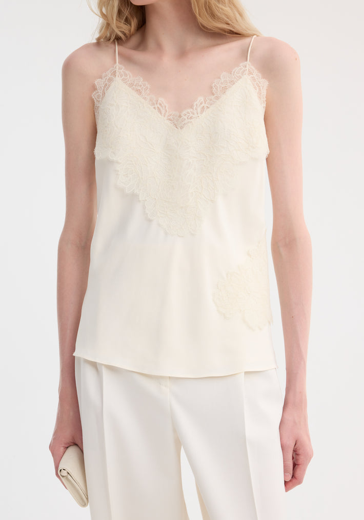Lace camisole | cream