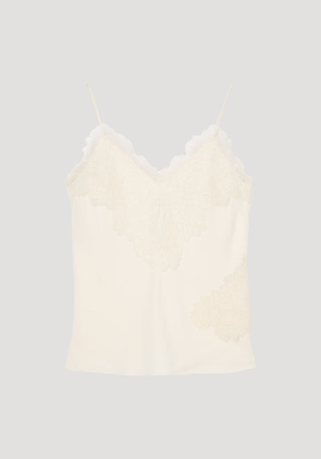 Lace camisole | cream