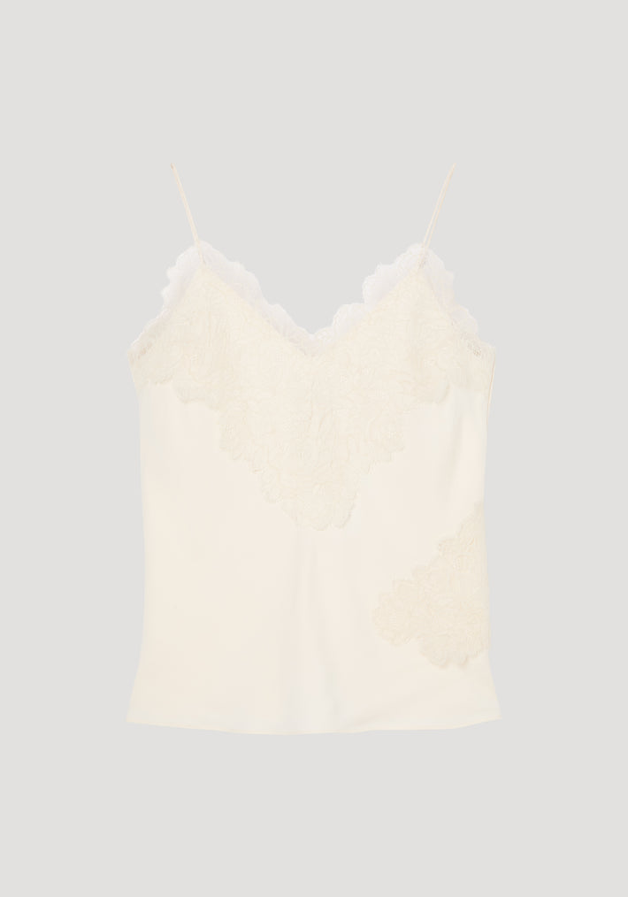 Lace camisole | cream