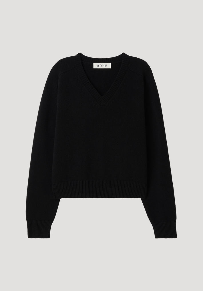 Sleeve wrap jumper | black