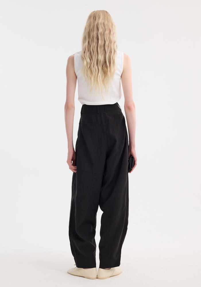 Parachute trousers | black