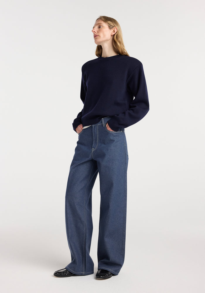 Signature baggy fit raw denim | raw denim