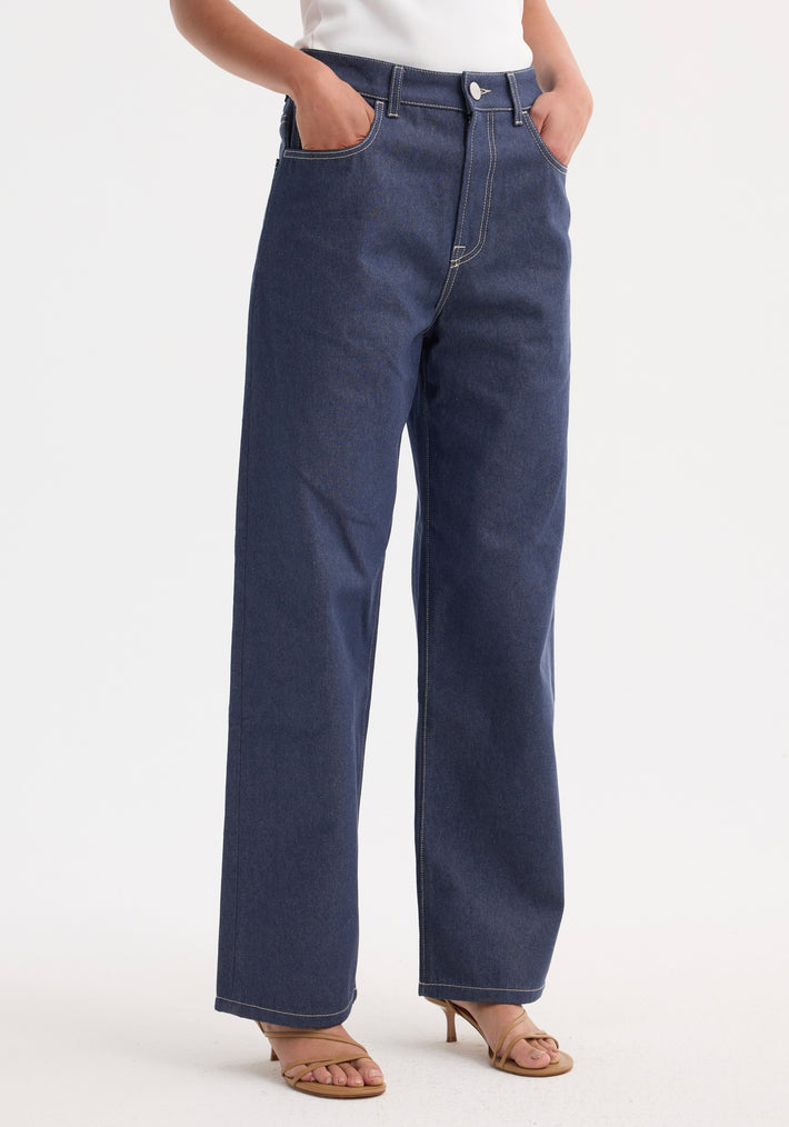 Signature baggy fit raw denim | raw denim