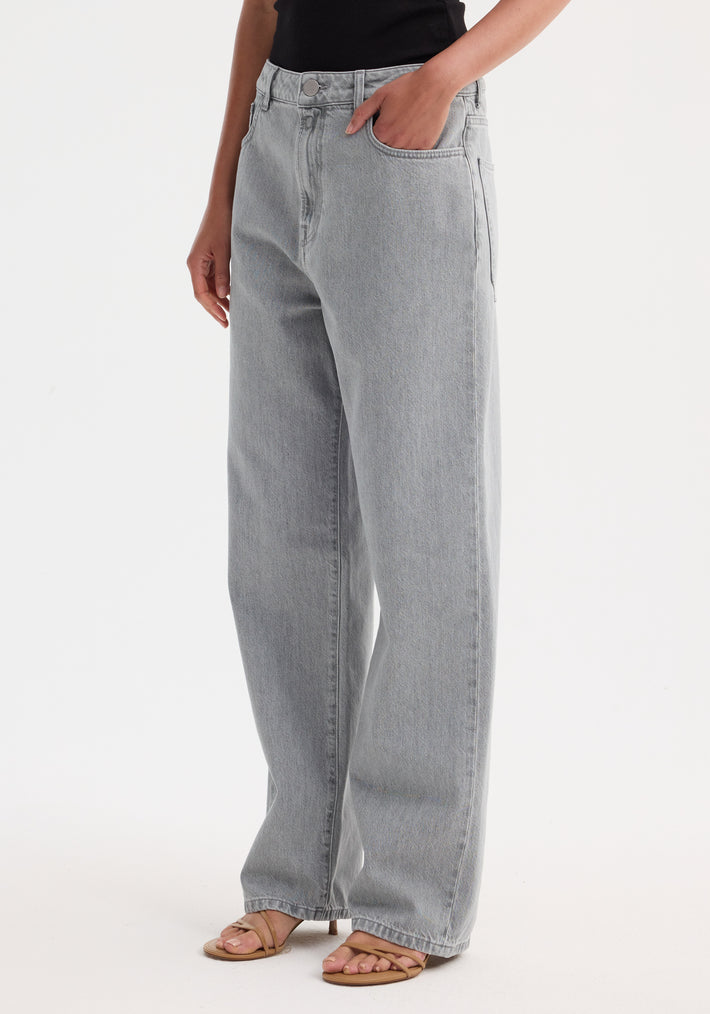 Signature baggy fit denim | washed grey