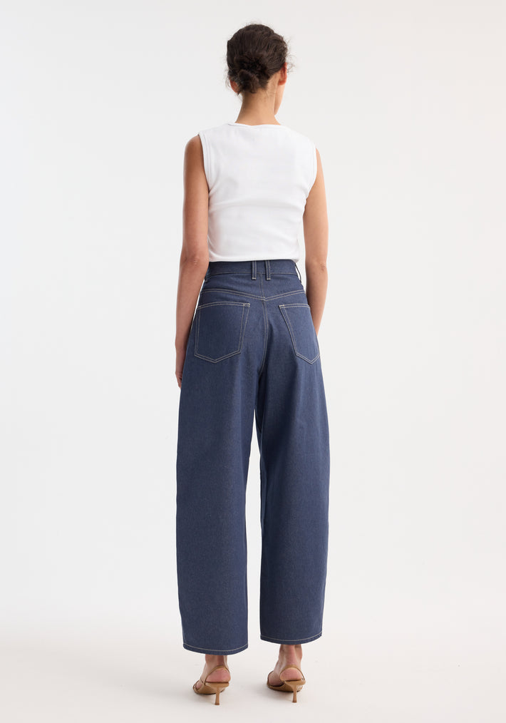 Barrel leg raw denim | raw denim