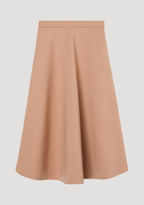 A-line skirt | powder