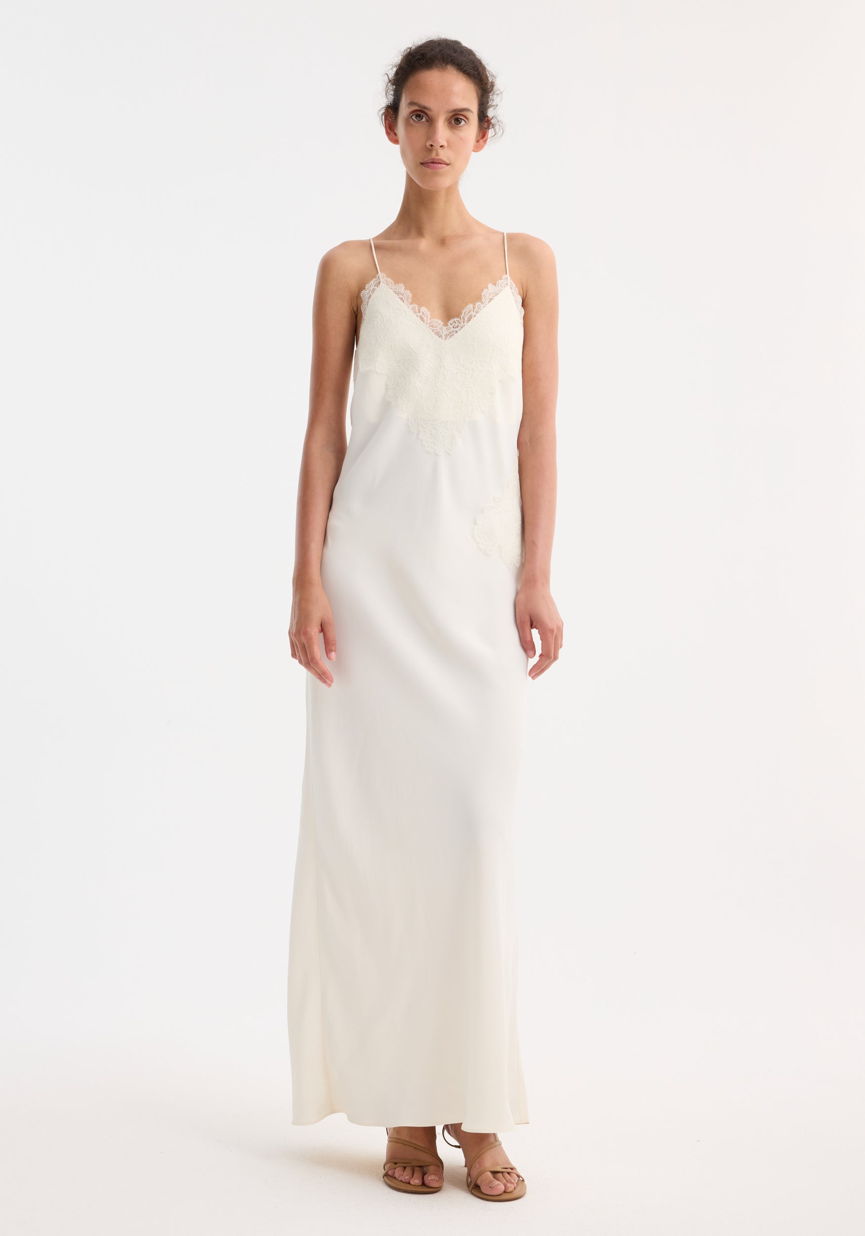 Lace slipdress cream– Róhe