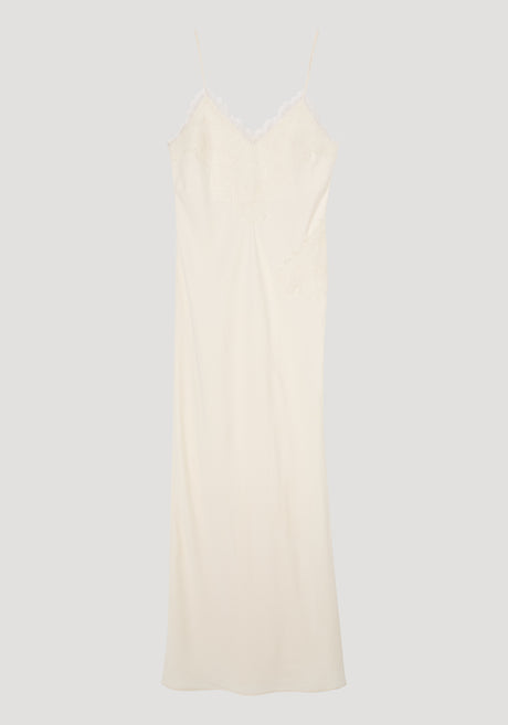 Lace slipdress | cream