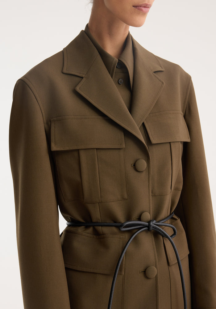 Safari blazer-jacket | forest