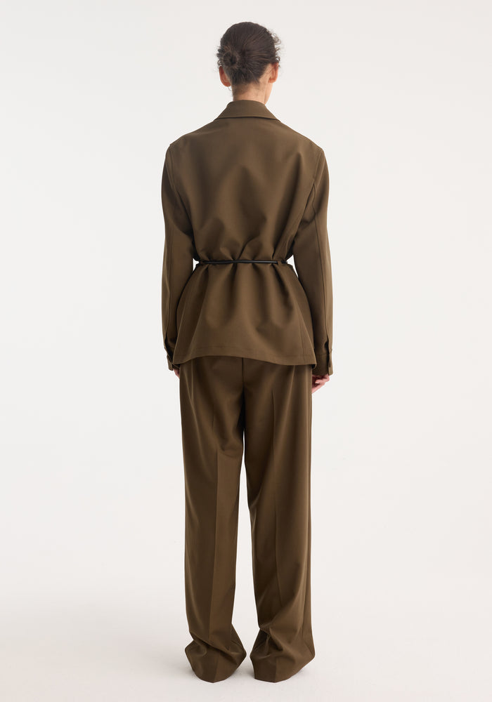 Safari blazer-jacket | forest