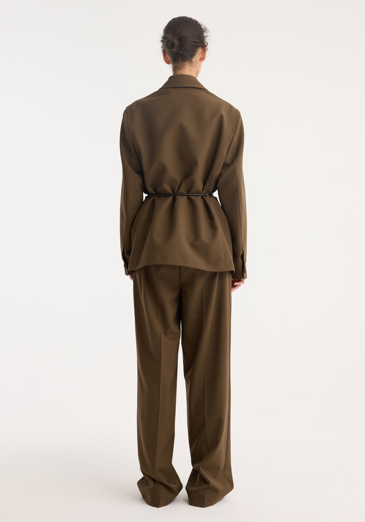 Safari blazer-jacket | forest