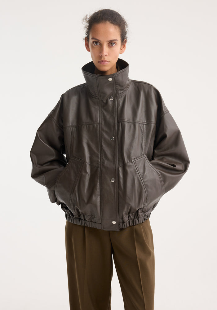 Reinvented leather jacket | earth