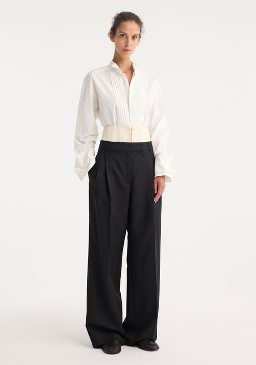 Corset trousers | black