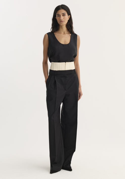 Corset trousers | black