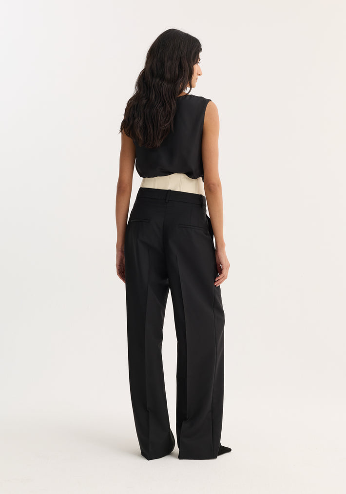 Corset trousers | black