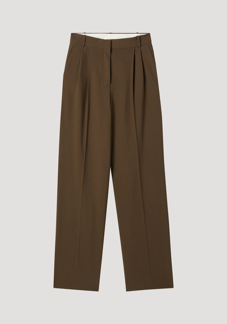 Signature tailored trousers | forest