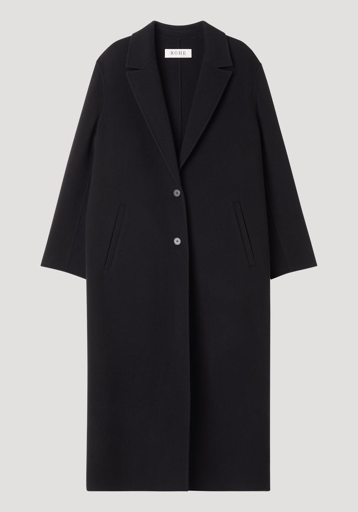 Double-faced coat | black