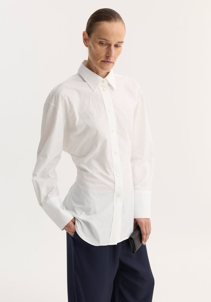 Shaped shirt | optic white