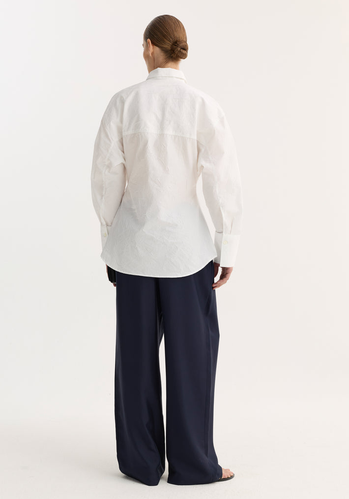 Shaped shirt | optic white