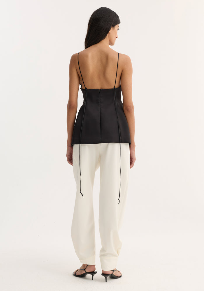 Bustier top | black