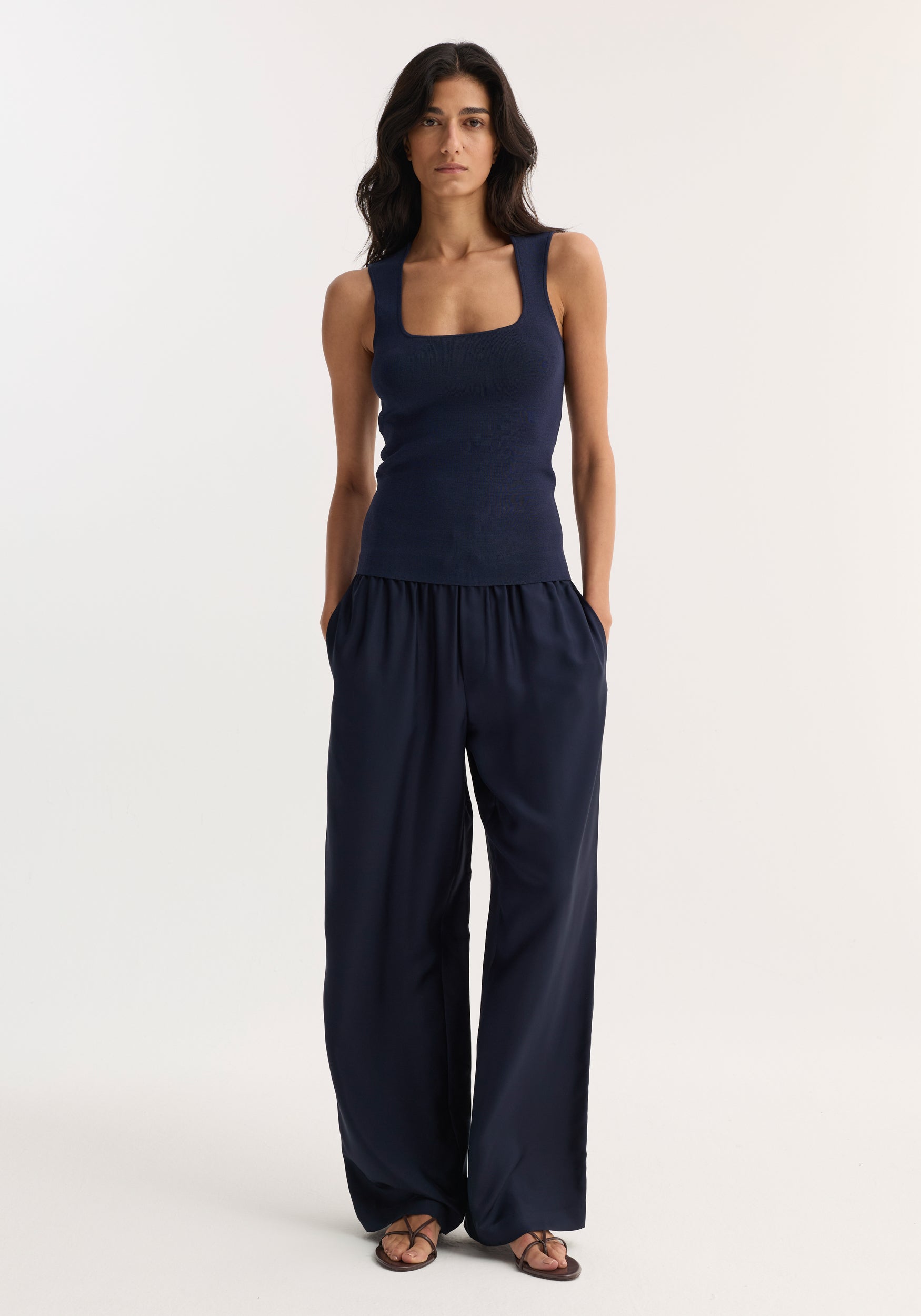 Bustier shaped knitted top– Róhe