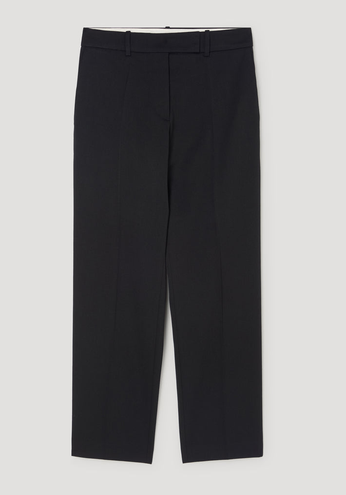 Cigarette leg trousers | black