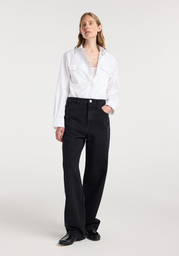 Bruun - Signature baggy denim | black