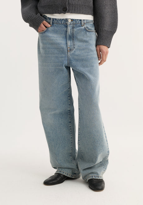 Baggy fit denim | classic blue