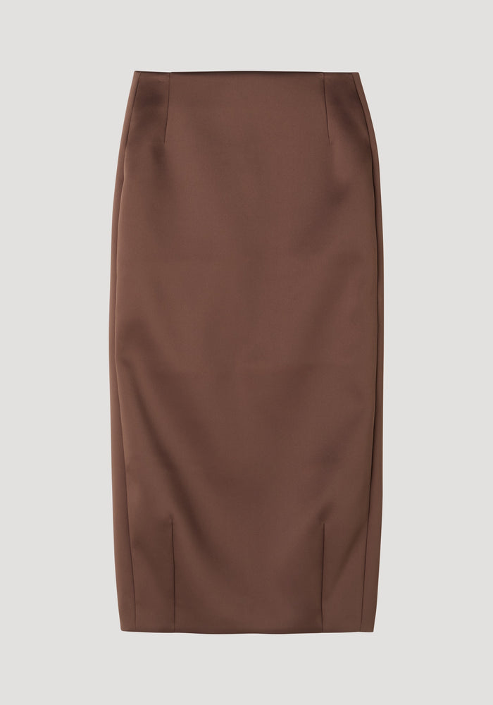 Balloon column skirt | espresso