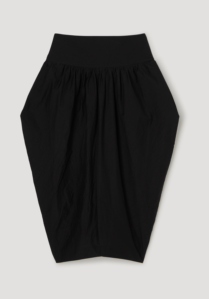 Sculptural volume skirt | black