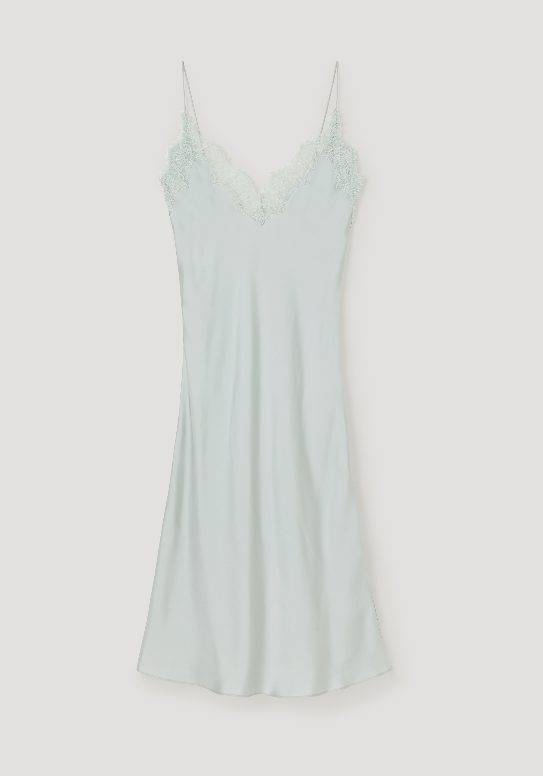 silk camisole slip dress Satin Drape Front Camisole Dress 16 / Iris SAT