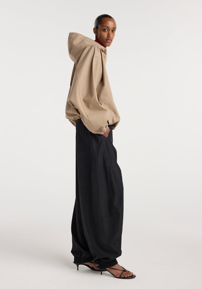 Hooded anorak | beige