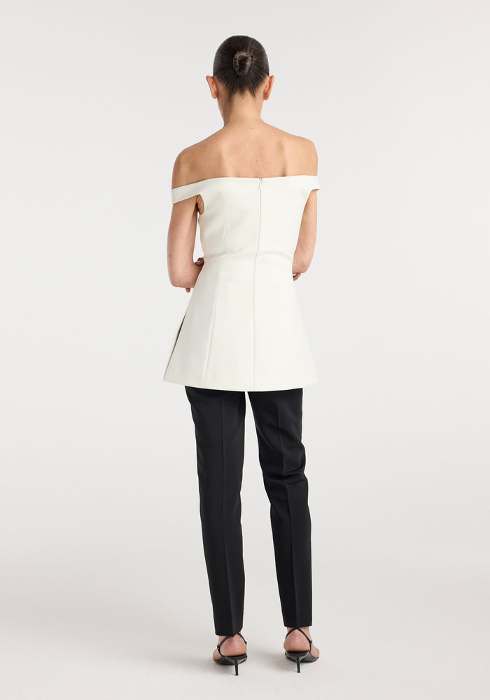 Off shoulder top | cream