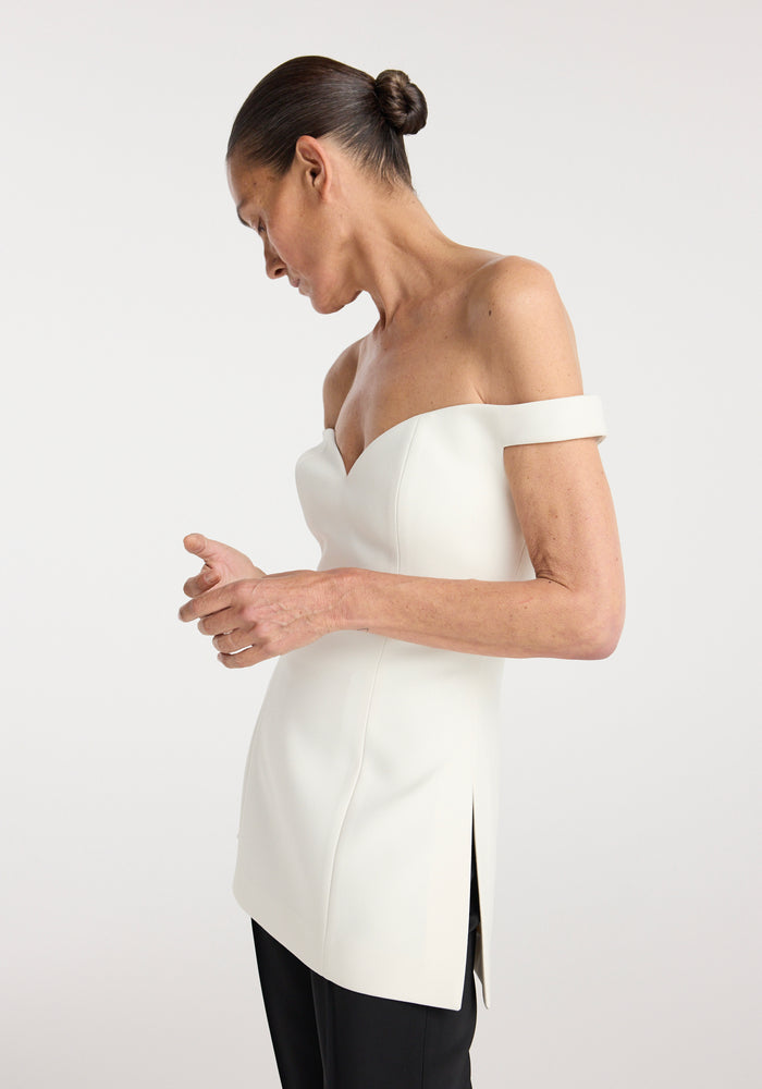 Off shoulder top | cream