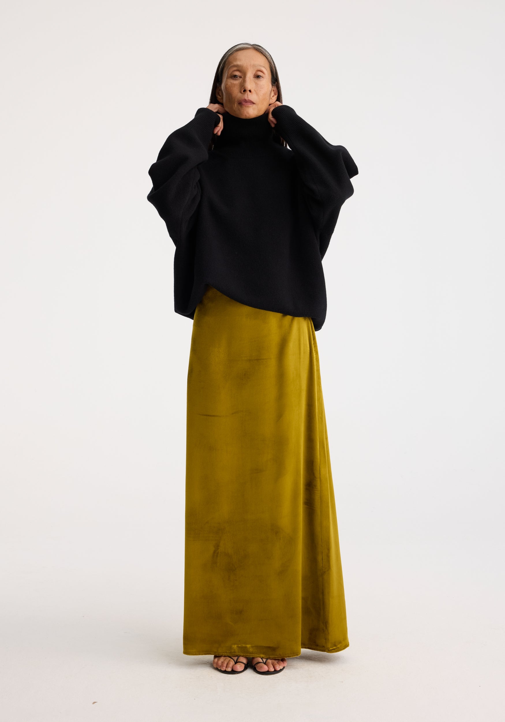 Long velvet skirt Rohe